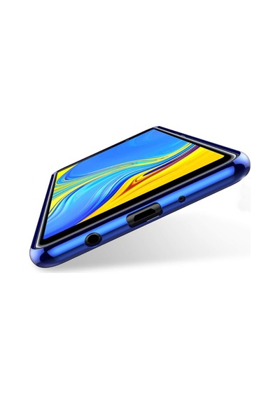 Samsung Galaxy Uyumlu A9 2018 Stantli Köseleri Renkli Seffaf Kilif 318089103 - Renk-Kampanya / Siyah-Nano Ekran Koruyucu(+25 Tl)