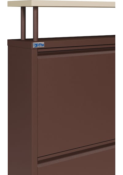 Ceha Tablalı 4'lü Metal Ayakkabılık - Kahverengi K.AYK-2.4/J/P 8317 Ceha Tablalı 4'lü Metal Ayakkabılık - Kahverengi K.AYK-2.4/J/P 8317