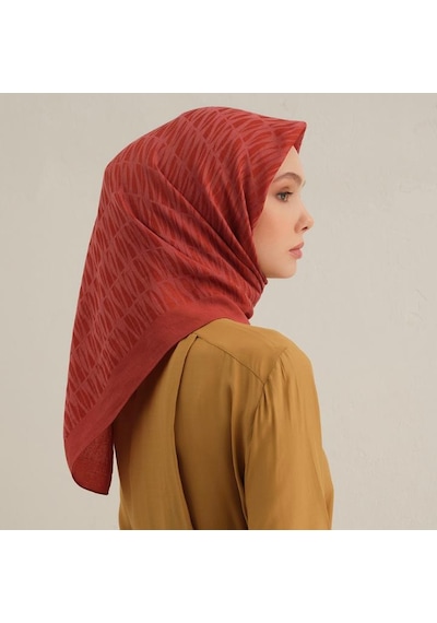 Armine E00oa0444083 35 Armine Lyocell Eşarp 3 Kırmızı