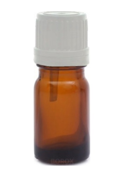 Borox Cam Da MLatma Şişe 5 ML Amber Da MLalıklı Şişe 5 cc