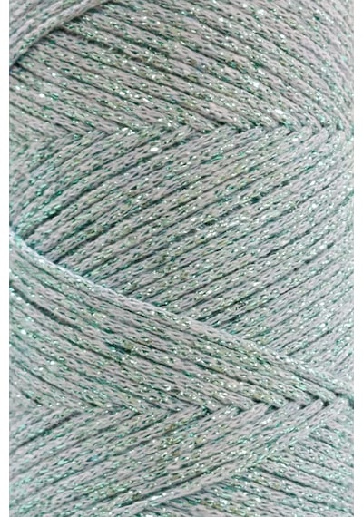 Ultra Simli Bebe Mavi Turkuaz 2 Mm Makrome İpi 200 Gr