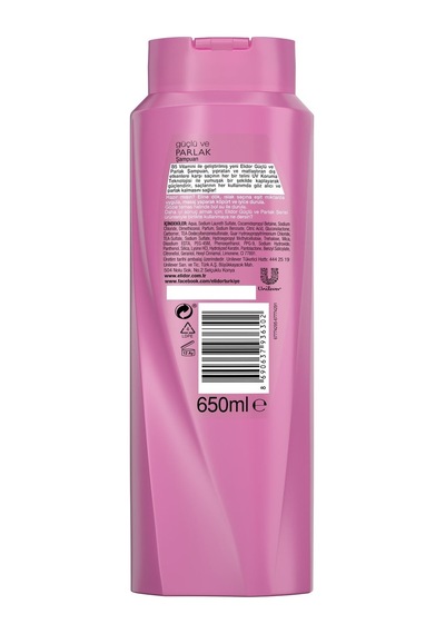 Elidor Güçlü ve Parlak Saçlar İçin Şampuan Büyük Boy 650 ML