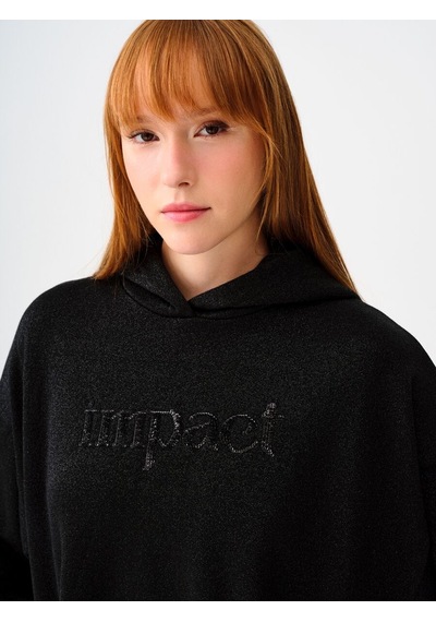 LOFT Oversize Kadın Sweatshirt Lf2038289 Q1.v1 Siyah