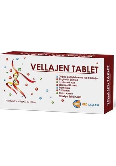 vellajen Tip 2 Kollajen 30 Tablet