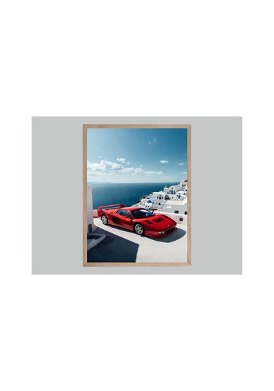 Ahşap Çerçeveli Tablo Çok Renkli - 864608148 Çok Renkli