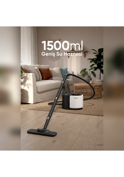 Fressi Fr-sc282 Steam Elite 1500w Siyah Buharlı Temizleyici