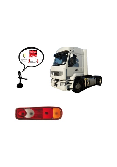 Renault Premium - Midlum Sağ Arka Stop Lambası E Belgeli 2000--20