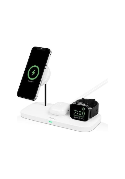 Ttec 2ks32b Aircharger Trio Up Magsafe 3ü 1 Arada Apple Uyumlu iPhone +Watch + Airpods Kablosuz Şarj Standı