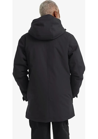 Jack Wolfskin Jack Wolfskın Canyon Shıeld Parka M Erkek Black Outdoor Ceketi A65119-6000 Siyah