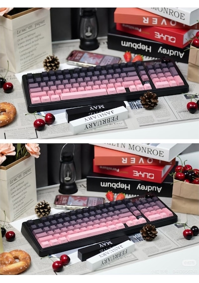 Ak980 3 Modlu Hot-swap Tft Ekranlı Mekanik Oyun Klavyesi-8.000 Mah Batarya Dinamik Rgb