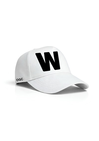 Ogc W Harfi Unisex Şapka Beyaz