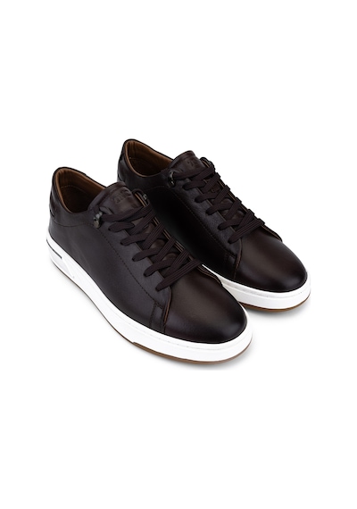 Tamer Tanca Erkek Hakiki Deri Kahverengi Sneakers & Spor Ayakkabı 1174 505 Erk Ayk Y26 Kahve