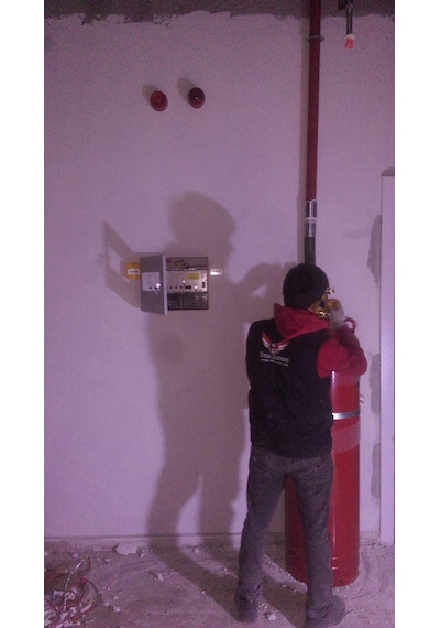 Fm 200 Gazlı Yangın Söndürme Sistemi 13 KG