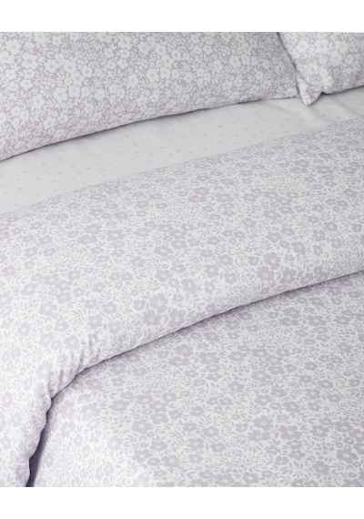 Blossira Kolay Ütülenir Tek Kişilik Çarşaflı Nevresim Takımı 160x220 Cm Lila