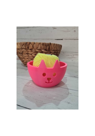 İplik Yumak Kasesi Pembe