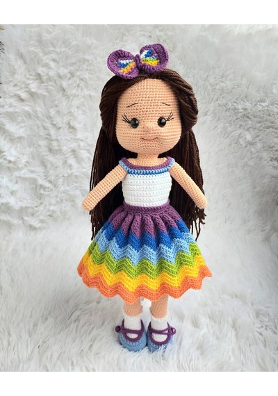Amigurumi Organik Oyuncak Bebek 29