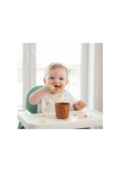 Kolay Kavrama Silikon Bardak Latte Beyaz