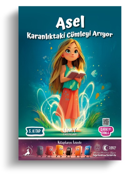 Umy Yayınları Asel Karanlıktaki Cümleyi Arıyor - Çocuklar İçin Cesaret Ve Odaklanma Temalı Macera Kitabı