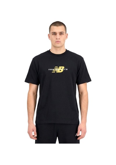 New Balance Lifestyle Erkek Tişört SIYAH