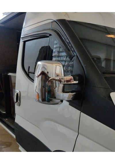 Iveco Daily Uyumlu 2015 Ve Üzeri Ayna Kapağı 2 Parça Abs Krom Kaplama