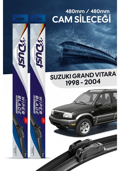 Suzuki Grand Vitara Silecek Takımı 1998-2004 Uyumlu 480mm/480mm