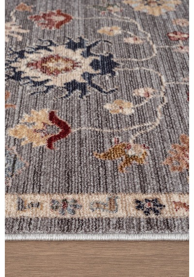Focus Fo004r Gri Renkli Vintage Modern Salon Koridor Yatak Ve Oturma Odası Halısı-1766 Grı-renklı