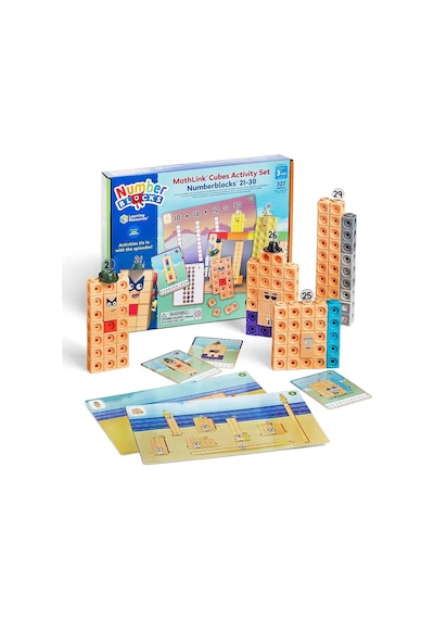 Numberblocks Mathlinkacubes 21-30 Activity Set Hm96321-uk