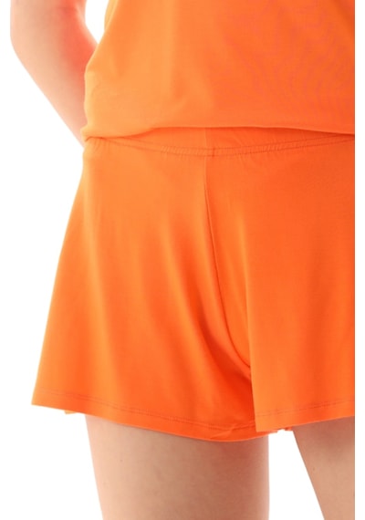 Penyebizden Extra Yumuşak Viskon Şort Home&beach-turuncu