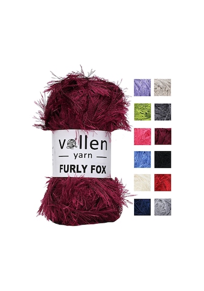 Furly Fox El Örgü İpi Hırka Kazak İpliği,tuylu İp,pelus İp,sakalli İp,battaniye İpi,paspas İpi