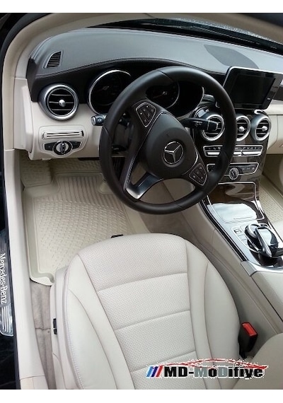 Mercedes C200 C200D C180 3D Bej Havuzlu Paspas. W205 Bej Renk. 20