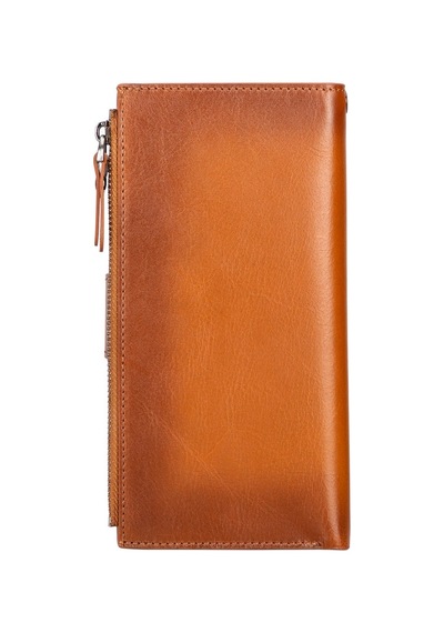 Lozan Strap 6.5 İnch Uyumlu Deri Kartlıklı Kılıf Rst2ef Taba