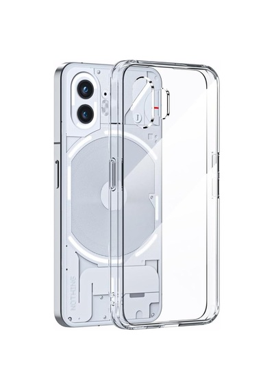 Kvy Nothing Phone 2 Kamera Korumalı Süper Silikon Kılıf Şeffaf