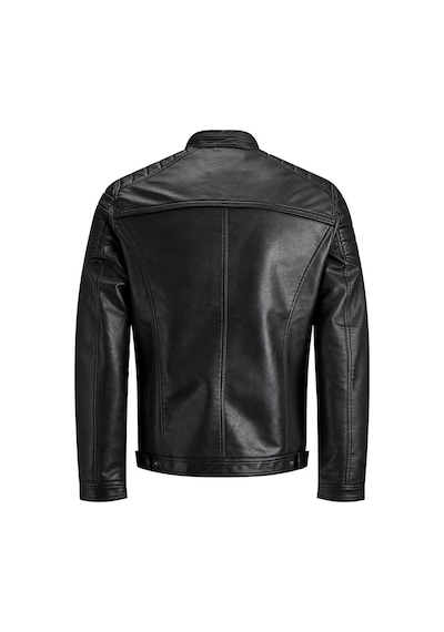 Jack & Jones JJerocky Jacket Noos Erkek Deri Mont Siyah