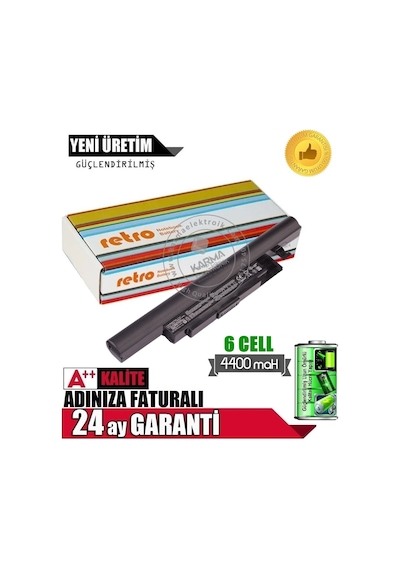 Casper Uyumlu Nirvana Csy Notebook Bataryası. Pili 6 Cell