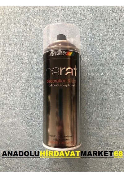 Motip Carat 400 ML Sprey Boya Siyah Gri Antrasit Koyu Renk 7016