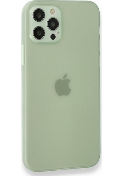 Apple Uyumlu  iPhone 12 Pro Max Kilif Ultra Ince Hayalet Sert Kapak 388204058