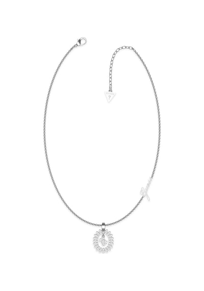 Guess Jgujubn01331Jwrhtu Kadın Kolye Gümüş