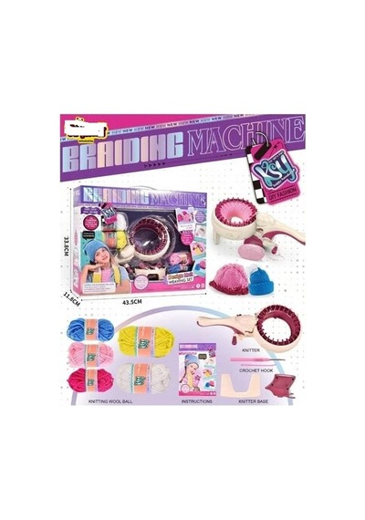 On Ksy898 Dıy Bere-atkı Örme Full Set 8-tyc Acı Kahverengi
