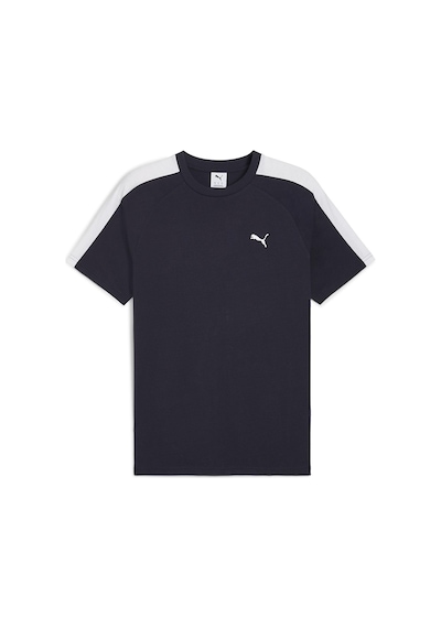 Puma T7 Erkek Lacivert Günlük Stil T-shirt 62959216 Mavi