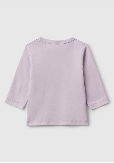 United Colors Of Benetton Benetton Yenidoğan Lila Uzun Tshırt Lila