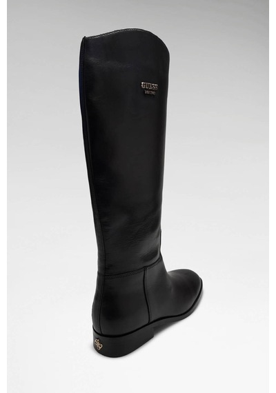 Guess Naure Hakiki Deri Siyah Kadın Çizme Flfnaulea11-black