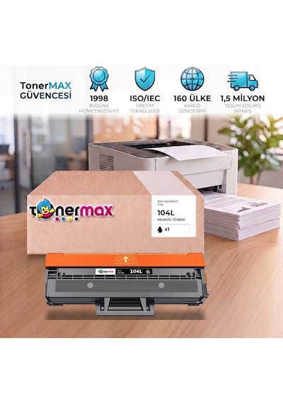 Samsung Scx-3200 Uyumlu Toner Çipli Mlt-d104l 2.500 Sayfa