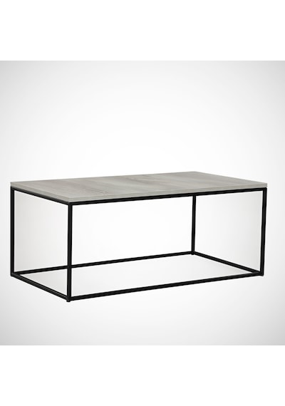 Cosco Orta Sehpa Metal & Orta Masa Deniz Meşe / Metal Ayaklı