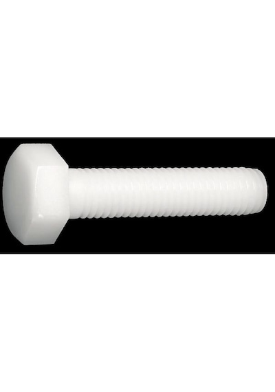 M10x40 Altıköşe Başlı Plastik Civata 10 Adet