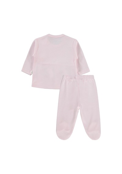 Civil Baby Fırfır Tüllü 1-9 Ay Pijama Takımı - Pembe