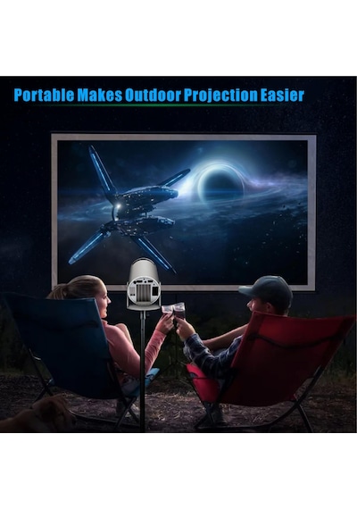 Ioıu Hy300 Pro Led Projektör Otomatik Kilit Taşı Düzeltme