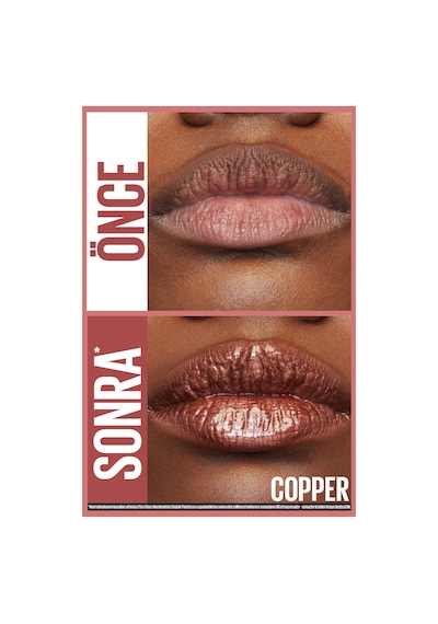 Maybelline New York Lifter Gloss Nemlendirici Dudak Parlatıcısı 017 Copper