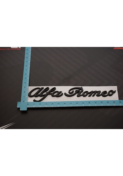 Alfa Romeo Bagaj 3M 3D Krom Metal Logo (547331163)