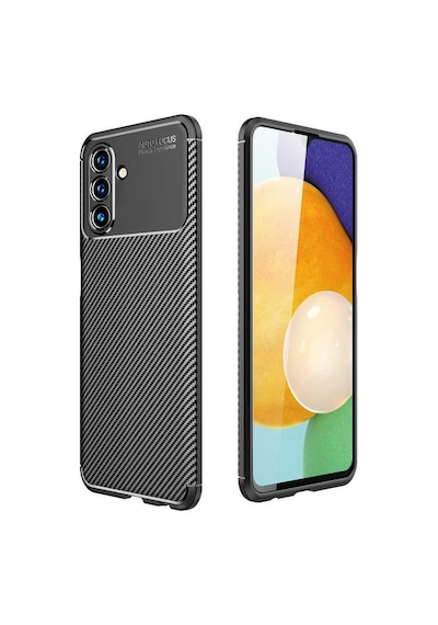 Galaxy A13 5G Kılıf Zore Negro Karbon Tasarım Silikon Kılıf