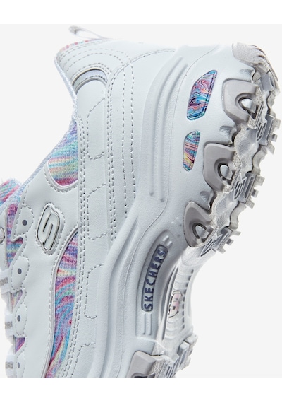 Skechers D'Lites - Whimsical Dream Kadın Beyaz Sneakers 149789 Wmlt Beyaz